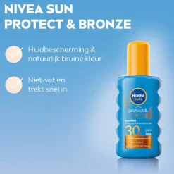 Nivea Sun Protect & Bronze SPF30 Zonnebrandspray< Zonnebrand