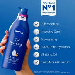 Nivea Verzorgende Bodymilk met Pomp< Bodylotion