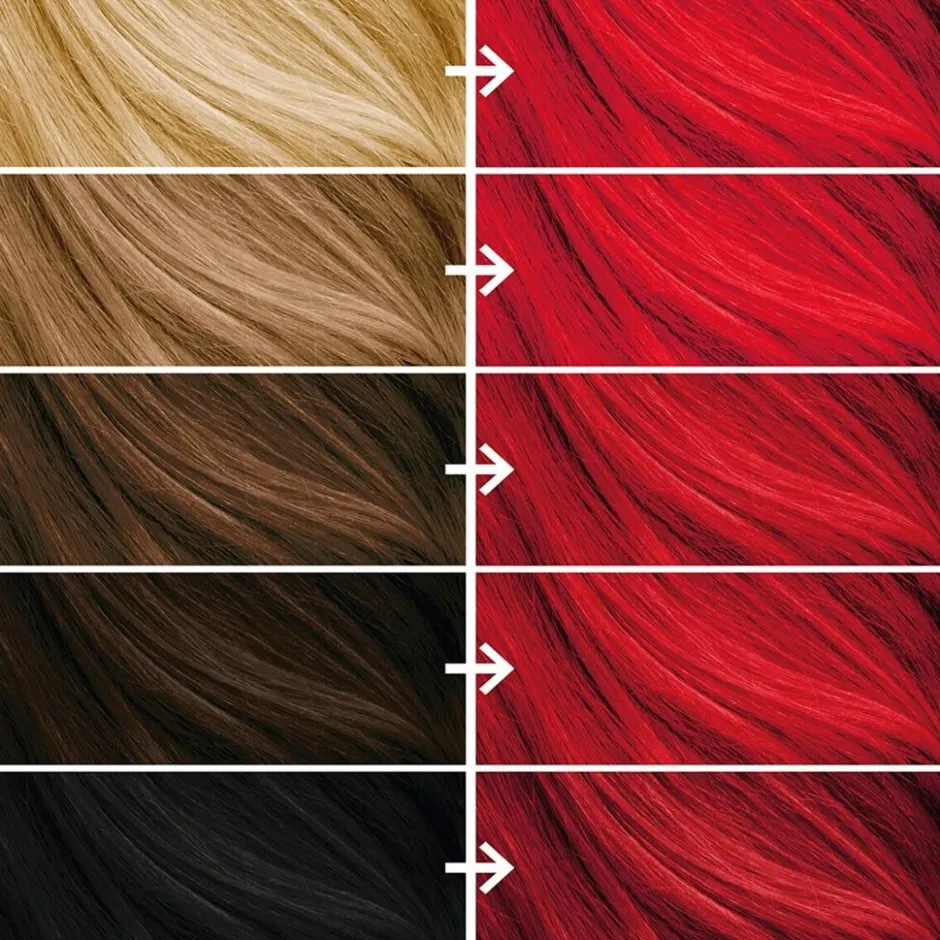 BLEACH LONDON No Vivid Red Permanent Vegan Dye Kit< Haarverf