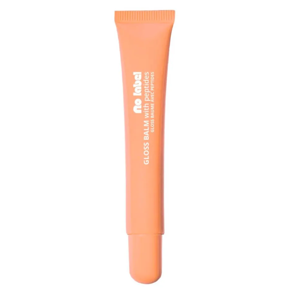 NO LABEL 03 Sheer Orange Gloss Balm< Lipmake-Up