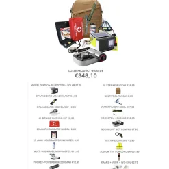 Noodrantsoen.nl LUXE noodpakket|