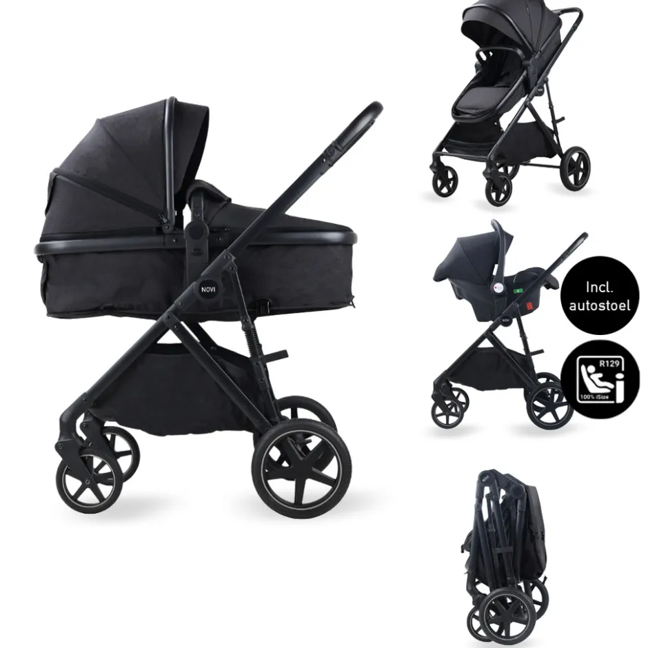 Novi Jaxx 3-in-1 Kinderwagen met Autostoel|Novi Baby Sale