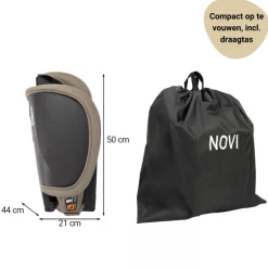 Novi Baby Novi Morris I-Size Autostoel Inclusief Draagtas< Autostoel
