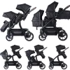 Novi Baby Novi Pacific Duo Premium Kinderwagen< Duowagens En Tweelingwagens