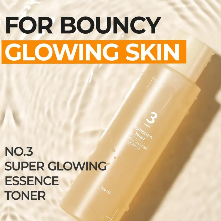 No.3 Super Glowing Essence Toner|Numbuzin Sale