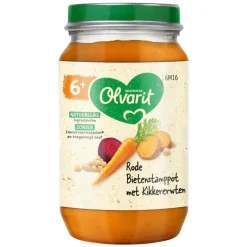 Nutricia 6M+ Rode Bietenstamppot met Kikkererwten|Olvarit Best