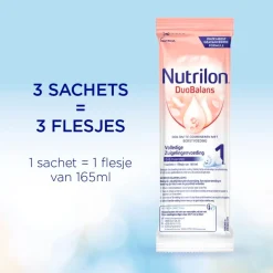 1 Baby Duobalans 0-6 Maanden Sachets|Nutrilon Hot