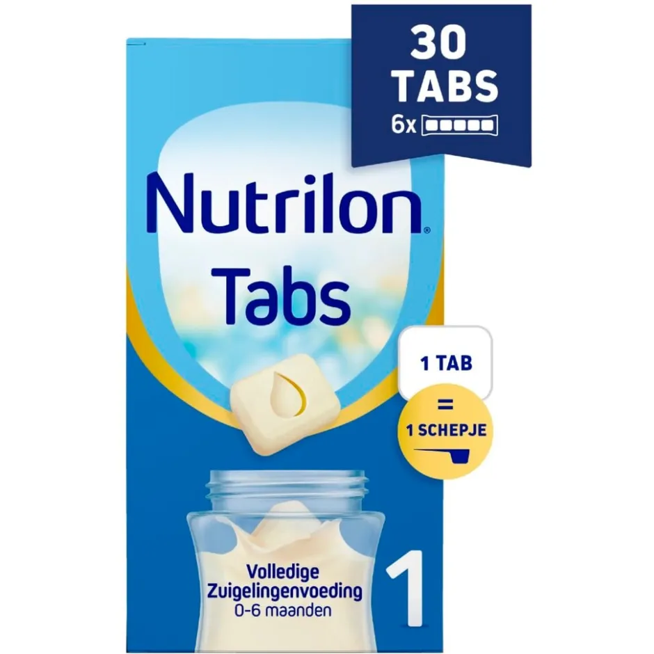 Nutrilon 1 Baby Opvolgmelk 0-6M Tabs< Zuigelingenmelk