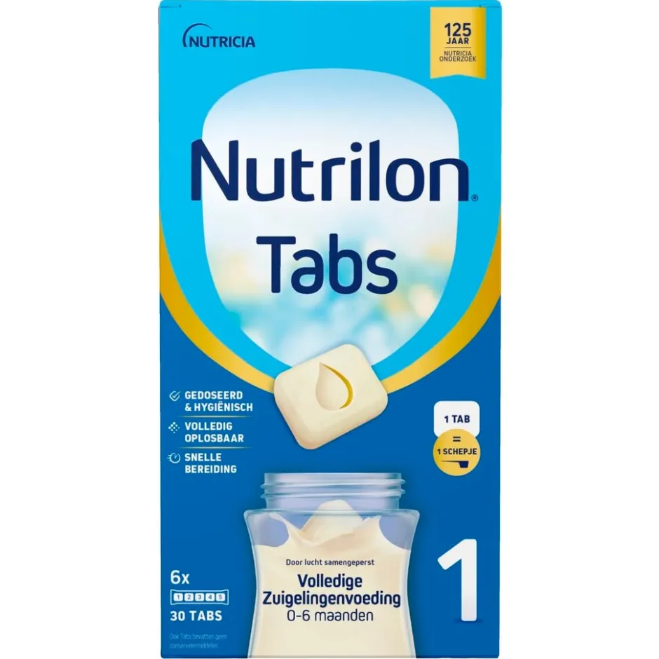 Nutrilon 1 Baby Opvolgmelk 0-6M Tabs< Zuigelingenmelk