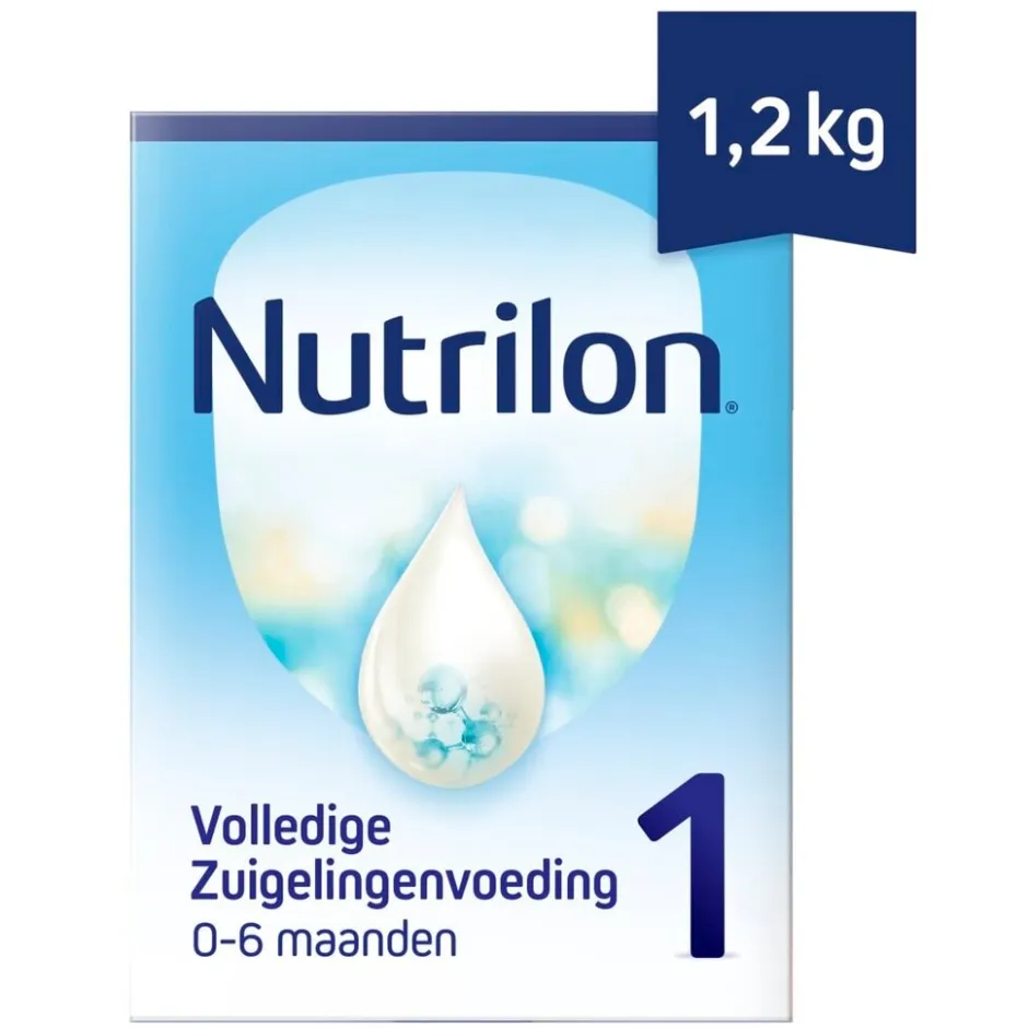 Nutrilon 1 Baby Volledige Zuigelingenvoeding 0-6 Maanden Flesvoeding< Zuigelingenmelk
