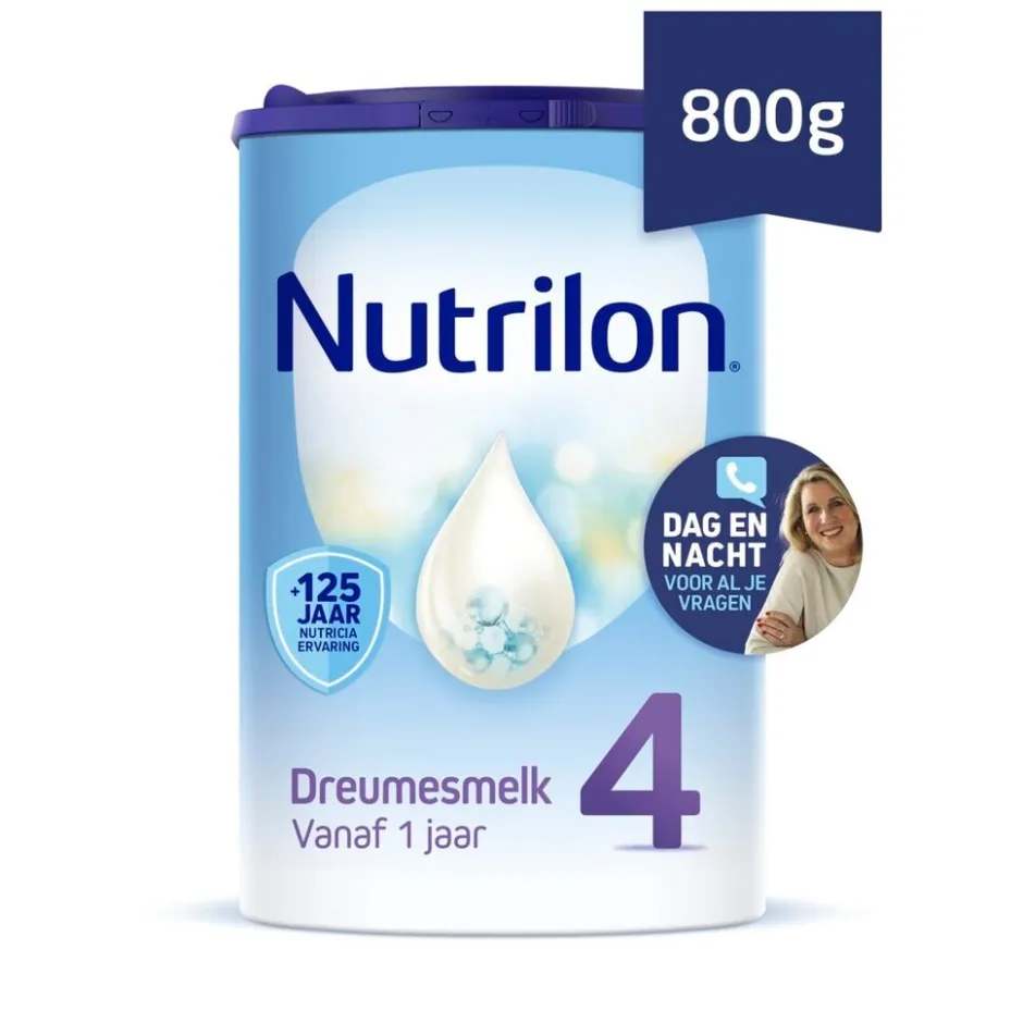 4 Dreumes- en Peutermelk Flesvoeding Vanaf 1 Jaar|Nutrilon Discount