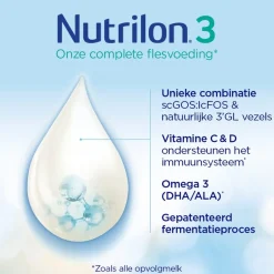3 Opvolgmelk Baby Flesvoeding 10-12 maanden|Nutrilon Sale
