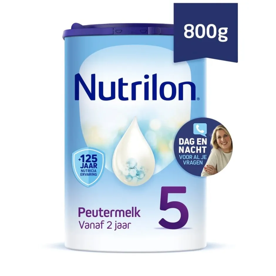 5 Peutermelk Flesvoeding Vanaf 2 tot 3 Jaar|Nutrilon Online