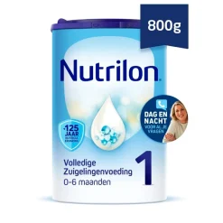 Nutrilon 1 Volledige Zuigelingenvoeding Baby Flesvoeding 0-6 Maanden< Zuigelingenmelk