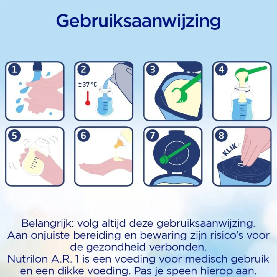 A.R. 1 Dieetvoeding 0-6 Maanden|Nutrilon New