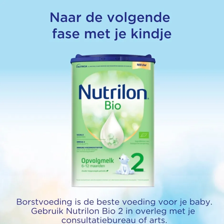 Nutrilon Bio 1 Baby 0-6 Maanden Volledige Zuigelingenvoeding< Zuigelingenmelk