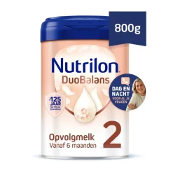 Nutrilon DuoBalans 2 Opvolgmelk Baby Flesvoeding 6-12 Maanden< Flesvoeding