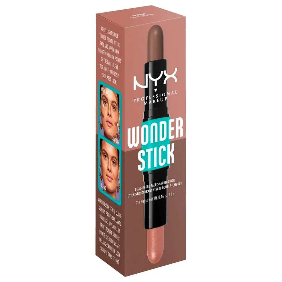 NYX Professional Makeup 03 Light Fair Highlight & Contour Wonderstick< Contour|Blush