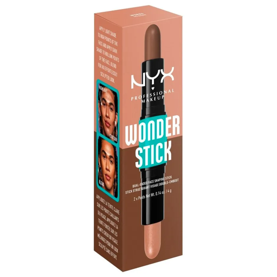04 Medium Tan Highlight & Contour Wonderstick|NYX Professional Makeup New