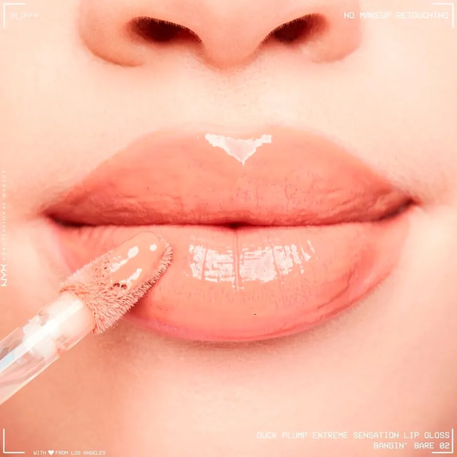 14 Hall Of Flame Duck Plump Extreme Sensation Lipgloss|NYX Professional Makeup