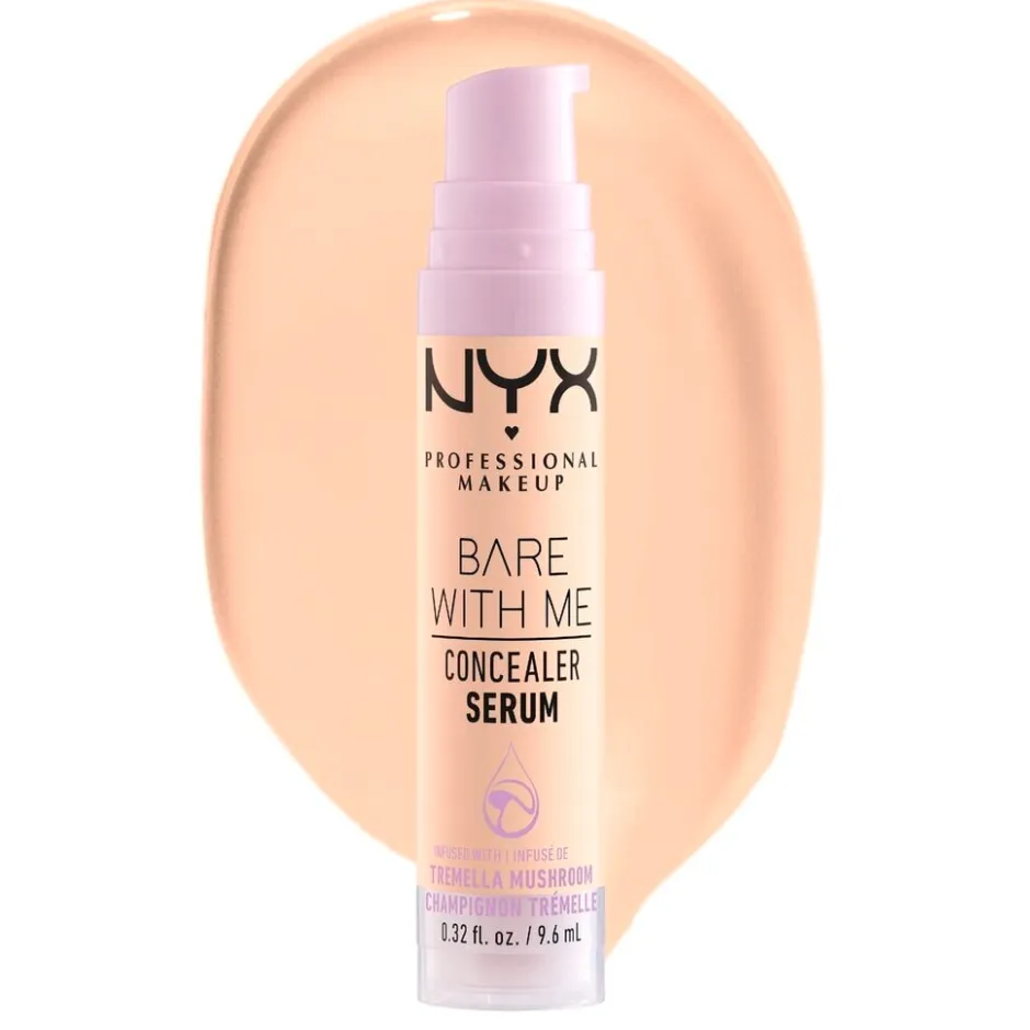 NYX Professional Makeup 01 Bare With Me Fair Concealer Serum< Concealer