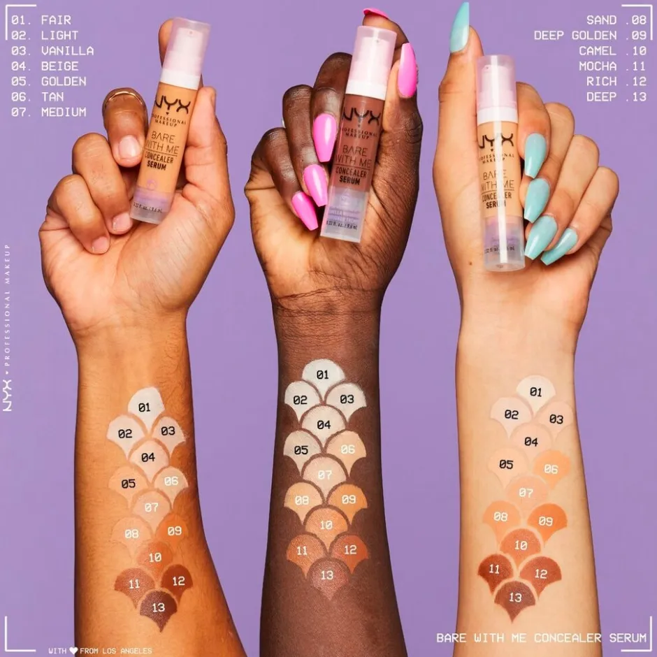 12 Bare With Me Rich Concealer Serum|NYX Professional Makeup Clearance