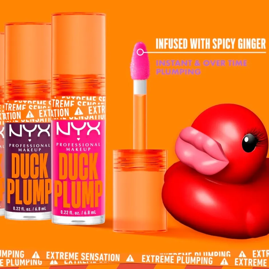 08 Mauve Out My Way Duck Plump Extreme Sensation Lipgloss|NYX Professional Makeup Discount