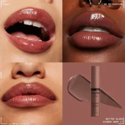 Butter Gloss 17 Ginger Snap Lipgloss|NYX Professional Makeup Discount