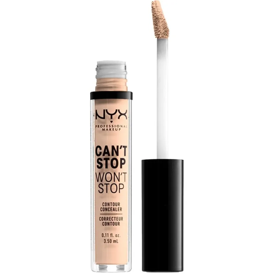 Can't Stop Won't Stop 4 Light Ivory Contour Concealer|NYX Professional Makeup Best