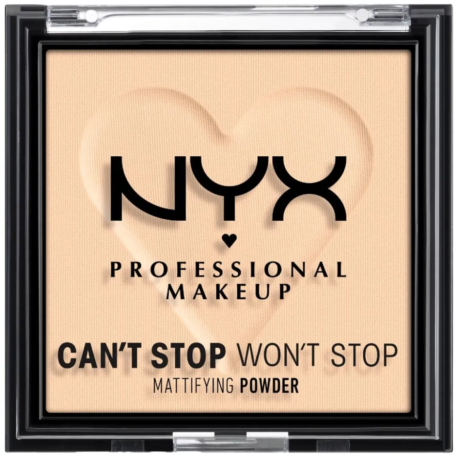 NYX Professional Makeup Can't Stop, Won't Stop Light Mattifying Powder< Gezichtspoeder