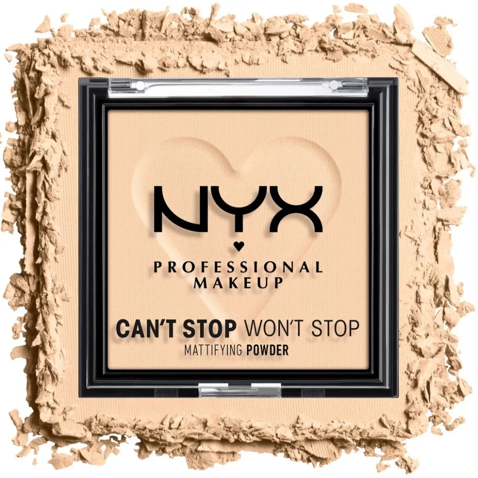 NYX Professional Makeup Can't Stop, Won't Stop Light Mattifying Powder< Gezichtspoeder