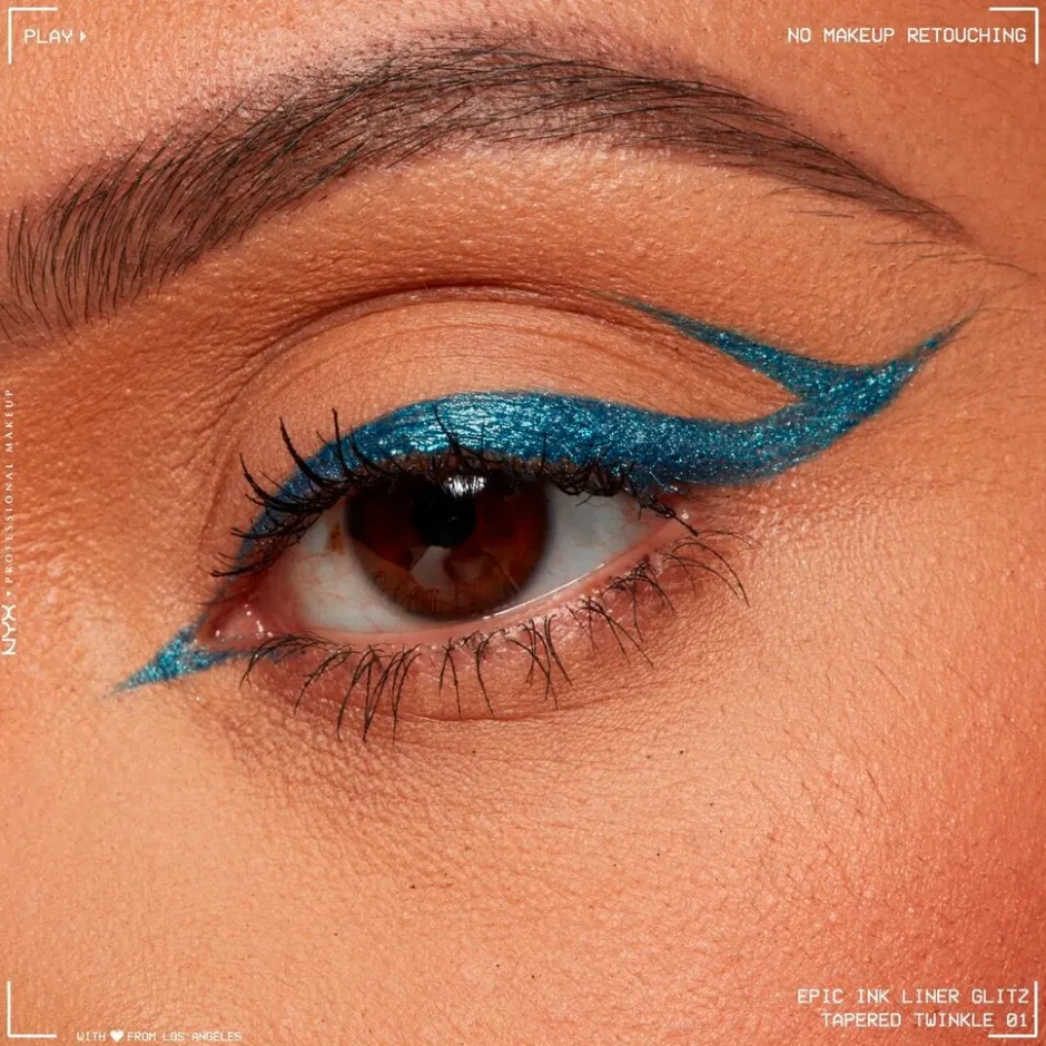 Epic Ink Liner Glitz Tapered Twinkle 01 Eyeliner|NYX Professional Makeup Hot