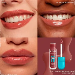 NYX Professional Makeup Lip IV 02 Hydra-Honey Hydraterende Lipgloss< Lipmake-Up