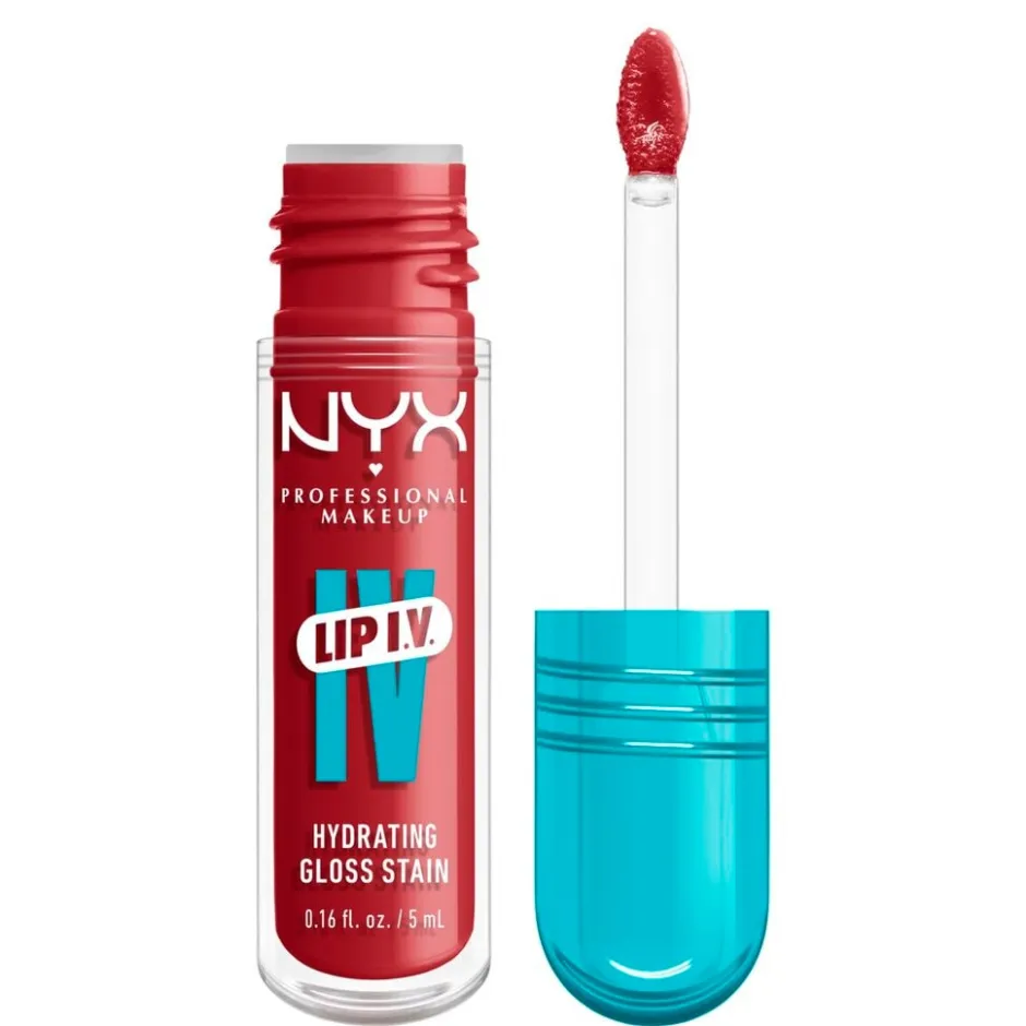 NYX Professional Makeup Lip IV 07 Bubblegum Burst Hydraterende Lipgloss< Lipmake-Up
