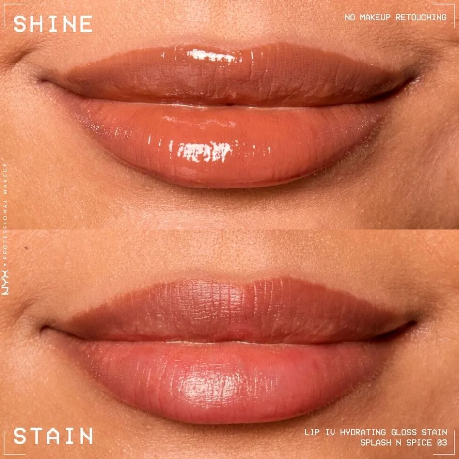 Lip IV 03 Splash N Spice Hydraterende Lipgloss|NYX Professional Makeup