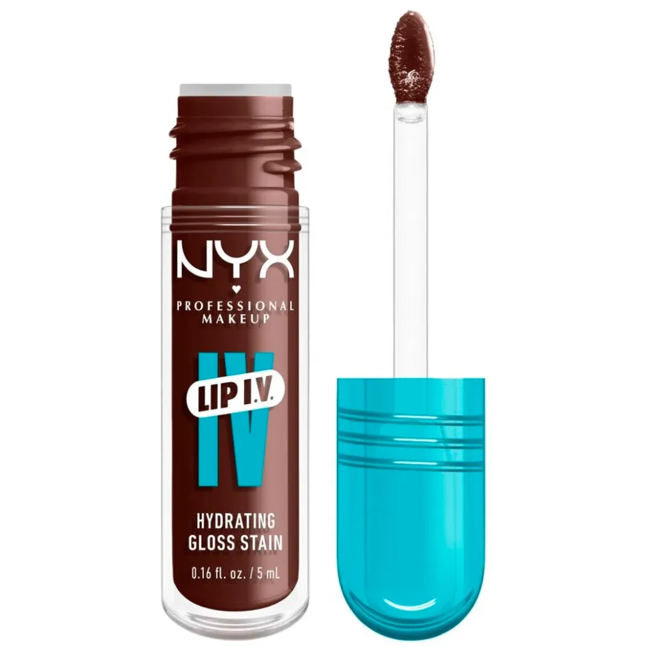 Lip IV 06 Espresso Soak Hydraterende Lipgloss|NYX Professional Makeup