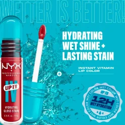 NYX Professional Makeup Lip IV 09 Blush Rush Hydraterende Lipgloss< Lipmake-Up