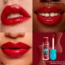 NYX Professional Makeup Lip IV 13 Cranberry Splash Hydraterende Lipgloss< Lipmake-Up