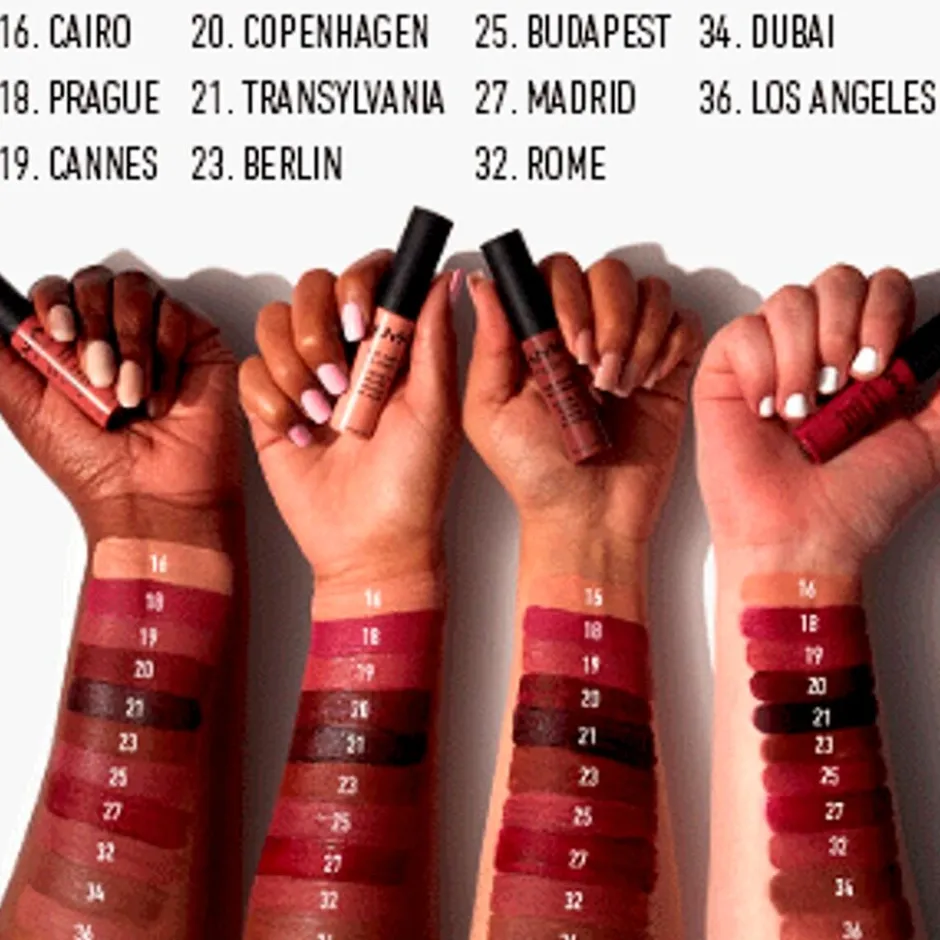 SMLC09 Abu Dhabi Soft Matte Lip Cream|NYX Professional Makeup Clearance