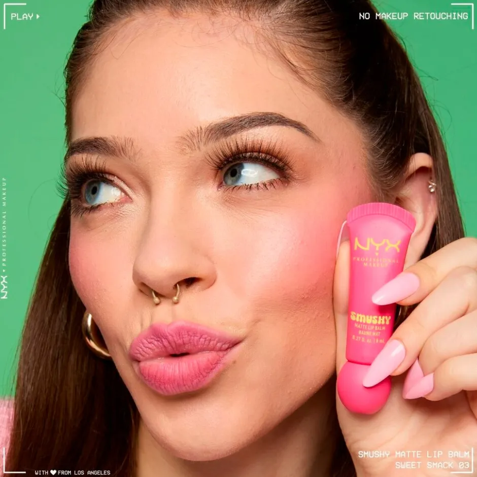 Smushy 03 Sweet Smack Matte Lip Balm|NYX Professional Makeup Outlet