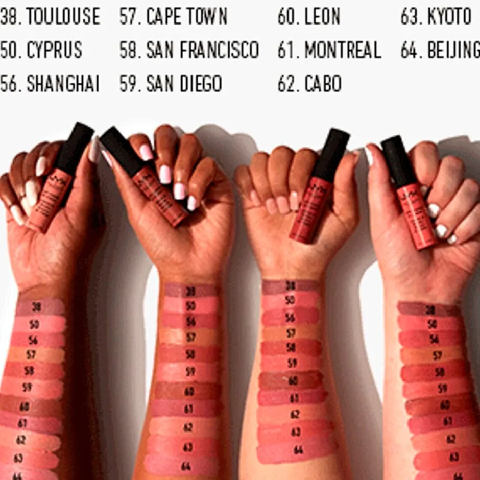 NYX Professional Makeup SMLC10 Monte Carlo Soft Matte Lip Cream< Lipmake-Up
