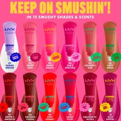 Smushy 08 Smudge Fudge Matte Lip Balm|NYX Professional Makeup New