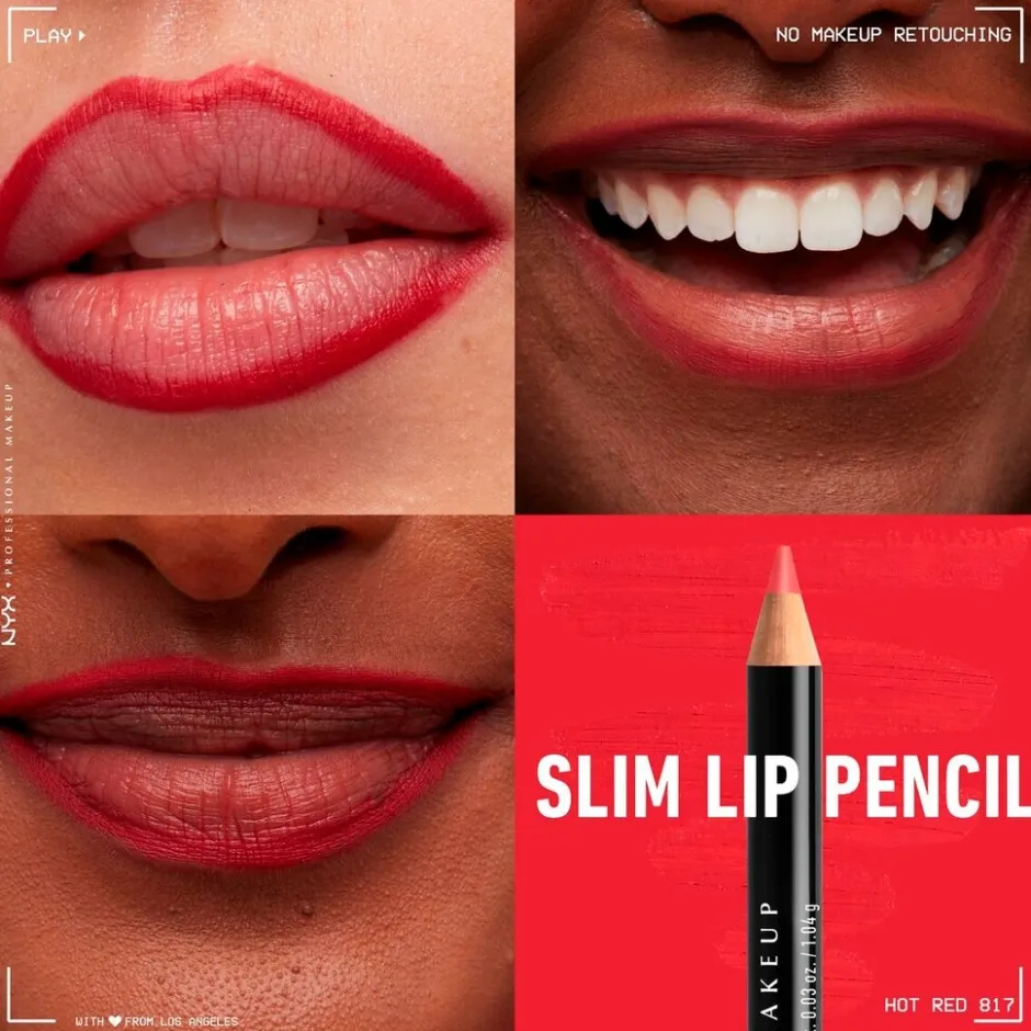 SPL817 Hot Red Lip Pencil|NYX Professional Makeup Hot