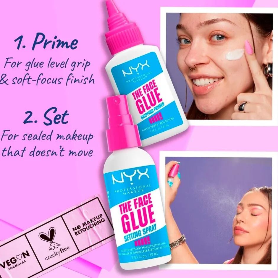 The Face Glue Setting Spray|NYX Professional Makeup Discount