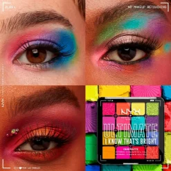 NYX Professional Makeup Ultimate I Know That's Bright Color Palette< Oogschaduw