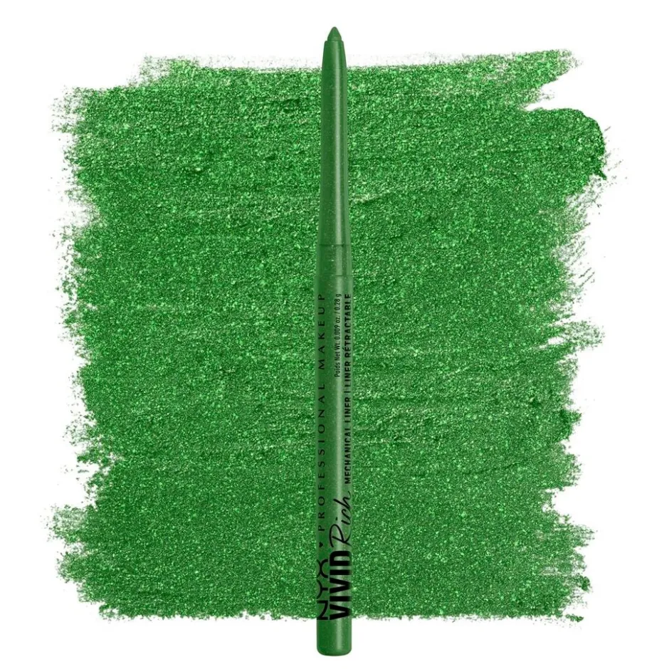 NYX Professional Makeup Vivid Rich 9 It's Giving Jade Mechanical Liner< Oogpotlood