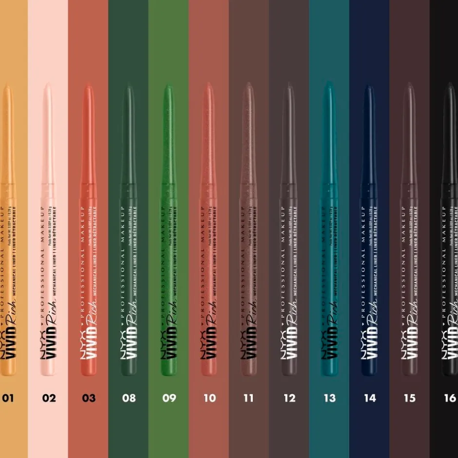 Vivid Rich 15 Smokin Topaz Mechanical Liner|NYX Professional Makeup Online