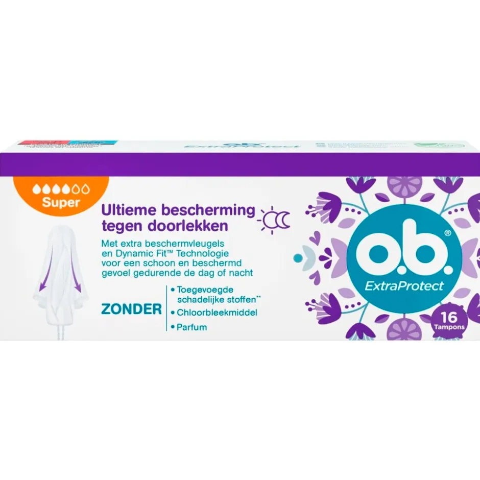 o.b. ExtraProtect Super Tampons|Ob Online