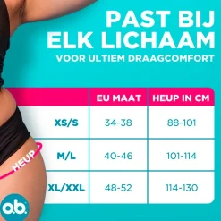 Ob o.b. Herbruikbaar Menstruatieondergoed< Menstruatieondergoed