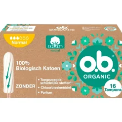 Ob o.b. Organic Cotton Normal Tampons< Tampons